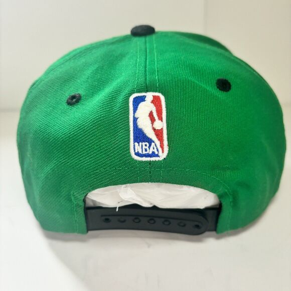 Boston Celtics Adidas Hat SnapBack Flat Brim Adjustable Lucky The Leprechaun NBA - Picture 4 of 10